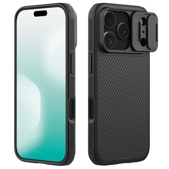 Калъф Nillkin CamShield Pro Magnetic - iPhone 18 Pro Max / iPhone 17 Pro Max - Черен