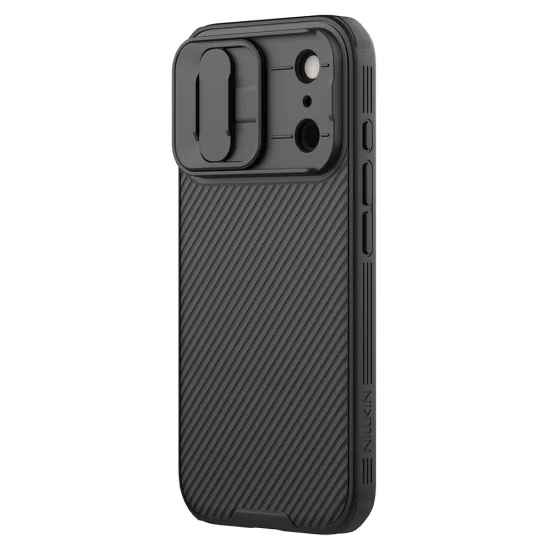 Калъф Nillkin CamShield Pro Magnetic - iPhone 18 Pro / iPhone 17 Pro - Черен