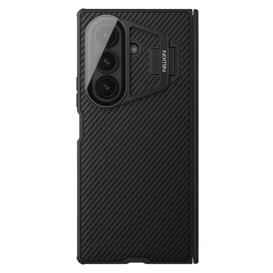 Калъф Nillkin CamShield Pro Magnetic (с прозрачен капак за камерата) - Samsung Galaxy Z Fold7 - Черен