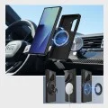 Калъф Nillkin CamShield Pro Magnetic (с прозрачно черен капак за камерата и S Pen) - Samsung Galaxy Z Fold8 Ultra - Черен