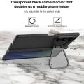 Калъф Nillkin CamShield Pro Magnetic (с прозрачно черен капак за камерата и S Pen) - Samsung Galaxy Z Fold8 Ultra - Черен