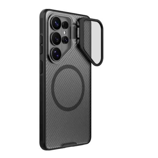 Калъф Nillkin CamShield Prop Magnetic - Samsung Galaxy S26 Ultra - Прозрачно черен