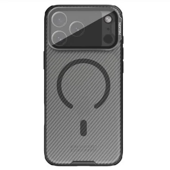 Калъф Nillkin CamShield Prop Magnetic - iPhone 18 Pro / iPhone 17 Pro - Прозрачно черен