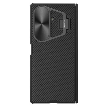 Калъф Nillkin CamShield Prop Magnetic (с метален капак за камерата) - Samsung Galaxy Z Fold7 - Черен