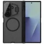 Калъф Nillkin CamShield Prop Magnetic (с прозрачен капак за камерата и S Pen) - Samsung Galaxy Z Fold7 - Прозрачно черен