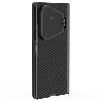 Калъф Nillkin CamShield Prop Magnetic (с прозрачно черен капак за камерата) - Samsung Galaxy Z Fold8 Ultra - Черен