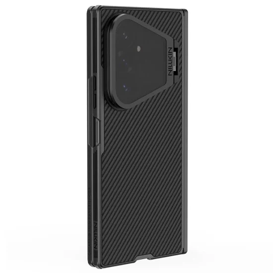 Калъф Nillkin CamShield Prop Magnetic (с прозрачно черен капак за камерата) - Samsung Galaxy Z Fold8 Ultra - Черен