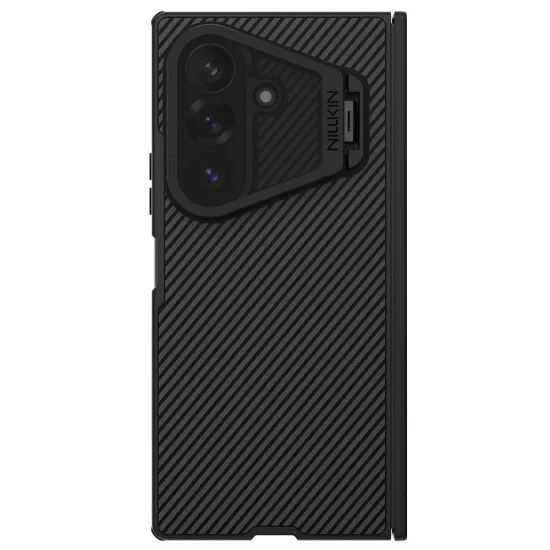 Калъф Nillkin CamShield Prop Magnetic (с прозрачно черен капак за камерата) - Samsung Galaxy Z Fold8 Ultra - Черен