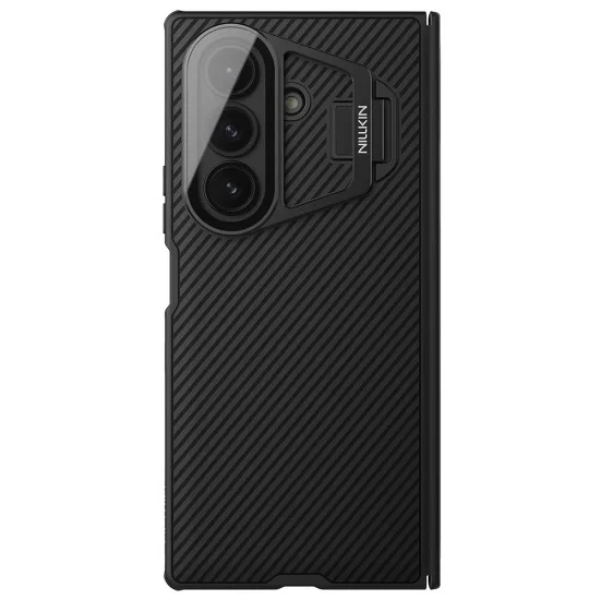 Калъф Nillkin CamShield Prop (с прозрачен капак за камерата) - Samsung Galaxy Z Fold7 - Черен