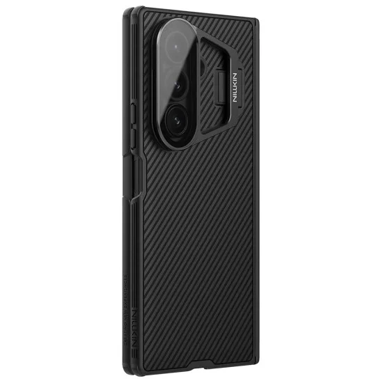 Калъф Nillkin CamShield Prop (с прозрачен капак за камерата) - Samsung Galaxy Z Fold7 - Черен
