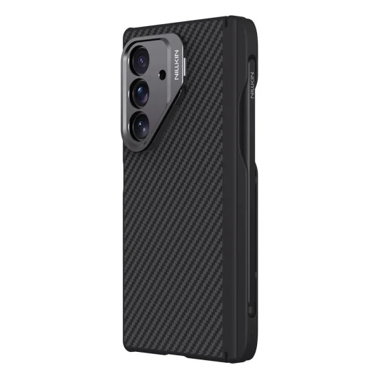 Калъф Nillkin CarboProp Magnetic (с отвор за камерата и S Pen) - Samsung Galaxy Z Fold7 - Черен
