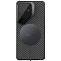 Калъф Nillkin CarboProp Magnetic (с прозрачно черен капак за камерата) - Samsung Galaxy S26 Ultra - Черен