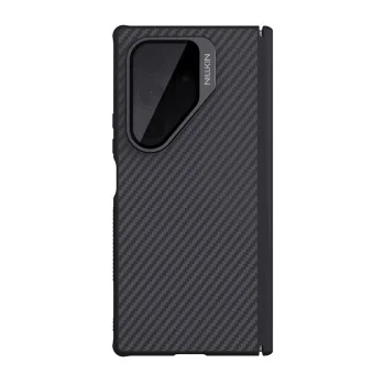 Калъф Nillkin CarboProp Magnetic (с прозрачно черен капак за камерата) - Samsung Galaxy Z Fold7 - Черен