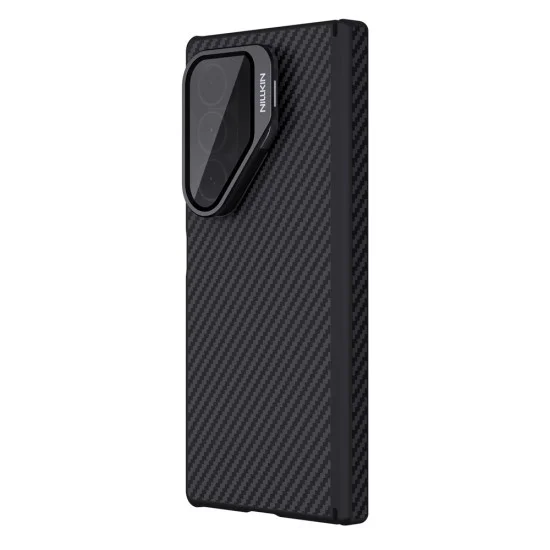 Калъф Nillkin CarboProp Magnetic (с прозрачно черен капак за камерата) - Samsung Galaxy Z Fold7 - Черен