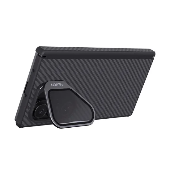 Калъф Nillkin CarboProp Magnetic (с прозрачно черен капак за камерата) - Samsung Galaxy Z Fold7 - Черен