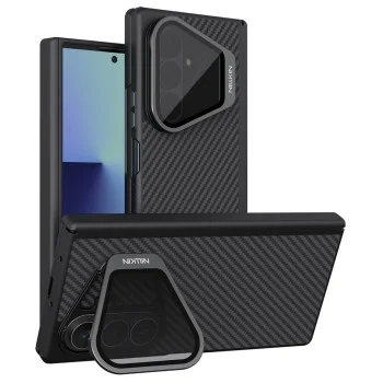 Калъф Nillkin CarboProp Magnetic (с прозрачно черен капак за камерата) - Samsung Galaxy Z Fold8 Ultra - Черен