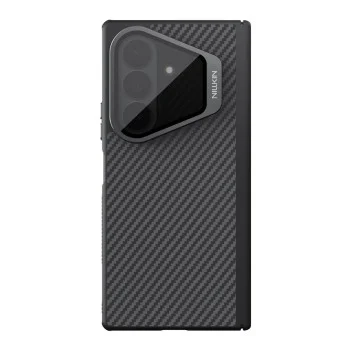 Калъф Nillkin CarboProp Magnetic (с прозрачно черен капак за камерата) - Samsung Galaxy Z Fold8 Ultra - Черен