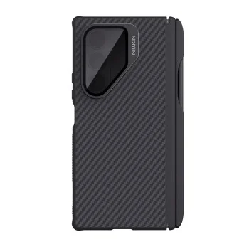 Калъф Nillkin CarboProp Magnetic (с прозрачно черен капак за камерата и S Pen) - Samsung Galaxy Z Fold7 - Черен