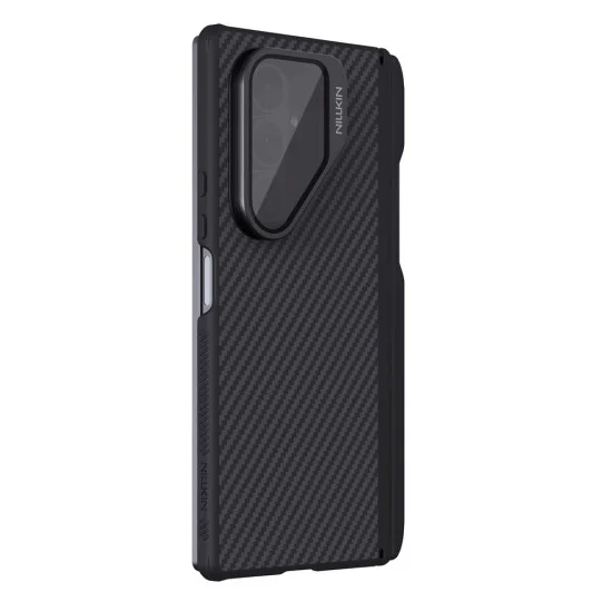 Калъф Nillkin CarboProp Magnetic (с прозрачно черен капак за камерата и S Pen) - Samsung Galaxy Z Fold7 - Черен