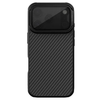 Калъф Nillkin CarboProp Magnetic (с прозрачно черен капак за камерата) - iPhone 18 Pro Max / iPhone 17 Pro Max - Черен