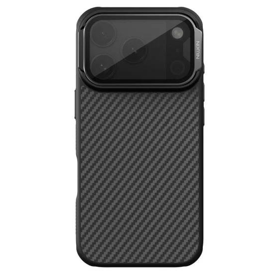 Калъф Nillkin CarboProp Magnetic (с прозрачно черен капак за камерата) - iPhone 18 Pro / iPhone 17 Pro - Черен