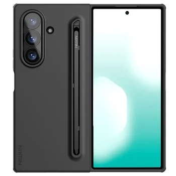 Калъф Nillkin Flex Pure Fold със стилус - Samsung Galaxy Z Fold7 - Черен