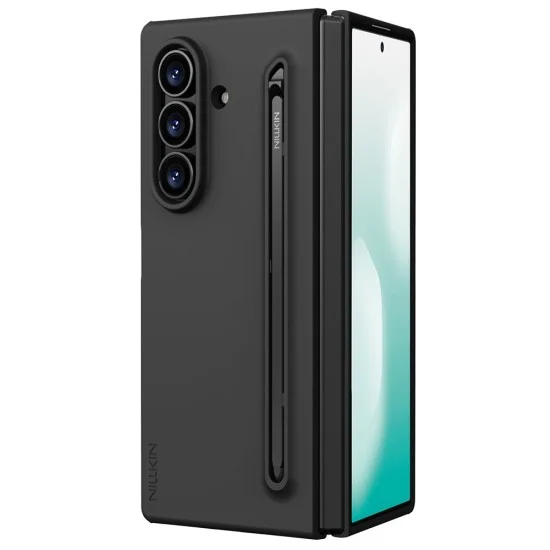Калъф Nillkin Flex Pure Fold със стилус - Samsung Galaxy Z Fold7 - Черен