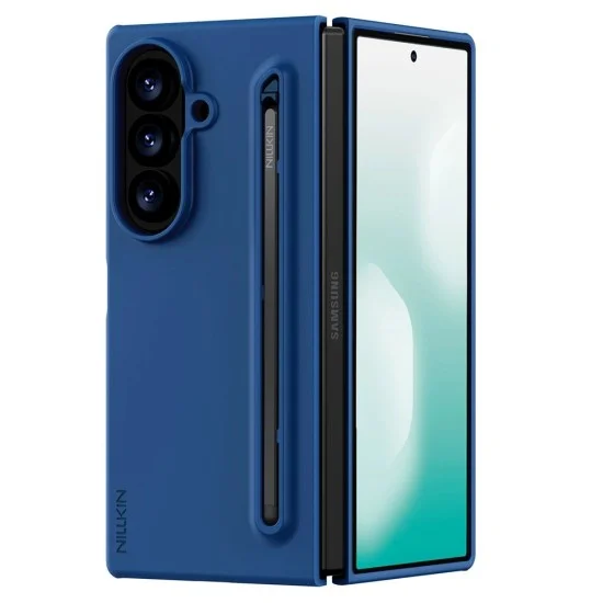 Калъф Nillkin Flex Pure Fold със стилус - Samsung Galaxy Z Fold8 Ultra - Син