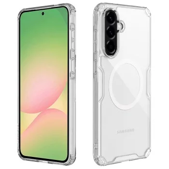 Калъф Nillkin Nature TPU Pro MagSafe - Samsung Galaxy A56 5G - Бял