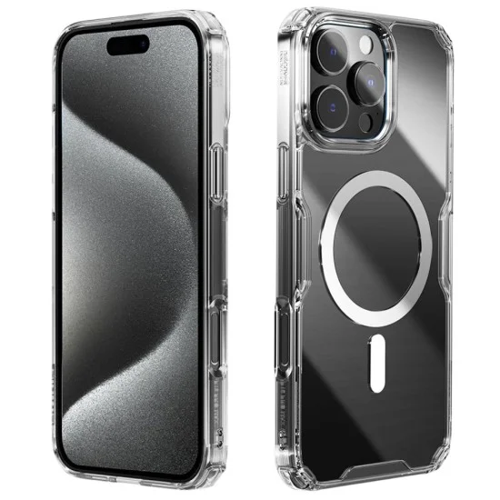 Калъф Nillkin Nature TPU Pro MagSafe - iPhone 16 Pro Max - Прозрачен