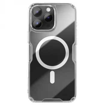 Калъф Nillkin Nature TPU Pro MagSafe - iPhone 16 Pro Max - Прозрачен