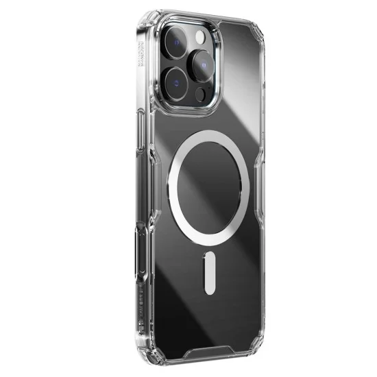 Калъф Nillkin Nature TPU Pro MagSafe - iPhone 16 Pro Max - Прозрачен