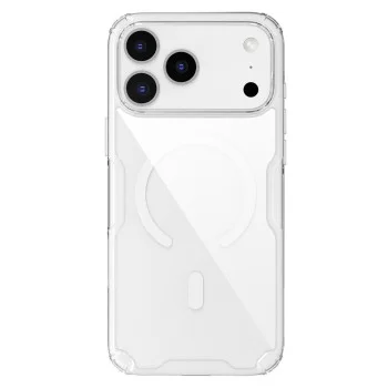 Калъф Nillkin Nature TPU Pro MagSafe - iPhone 18 Pro Max / iPhone 17 Pro Max - Бял