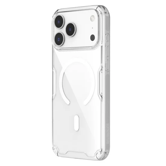 Калъф Nillkin Nature TPU Pro MagSafe - iPhone 18 Pro Max / iPhone 17 Pro Max - Бял