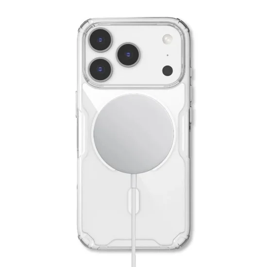 Калъф Nillkin Nature TPU Pro MagSafe - iPhone 18 Pro Max / iPhone 17 Pro Max - Бял