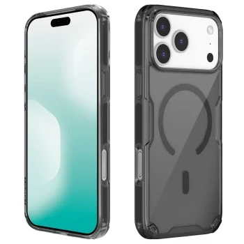 Калъф Nillkin Nature TPU Pro MagSafe - iPhone 18 Pro Max / iPhone 17 Pro Max - Прозрачно черен
