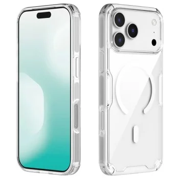 Калъф Nillkin Nature TPU Pro MagSafe - iPhone 18 Pro / iPhone 17 Pro - Бял