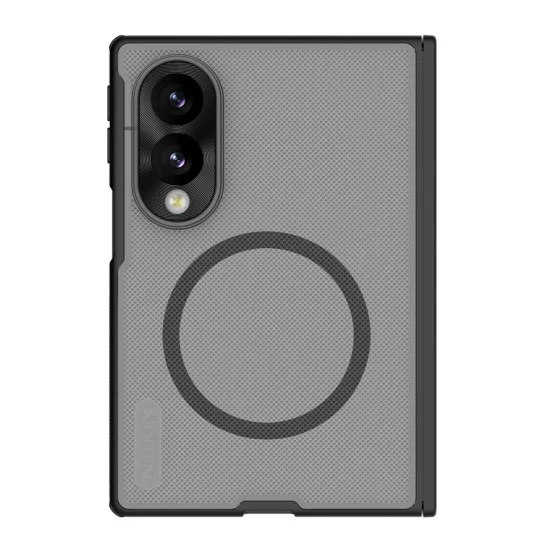 Калъф Nillkin Super Frosted Shield Fold Magnetic - Samsung Galaxy Z Fold8 - Прозрачно черен