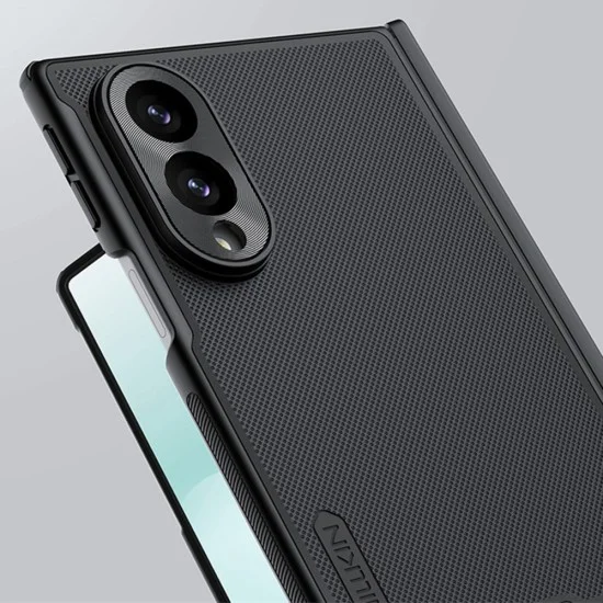 Калъф Nillkin Super Frosted Shield Fold Magnetic - Samsung Galaxy Z Fold8 - Прозрачно черен