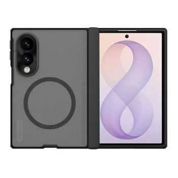 Калъф Nillkin Super Frosted Shield Fold Magnetic - Samsung Galaxy Z Fold8 - Прозрачно черен