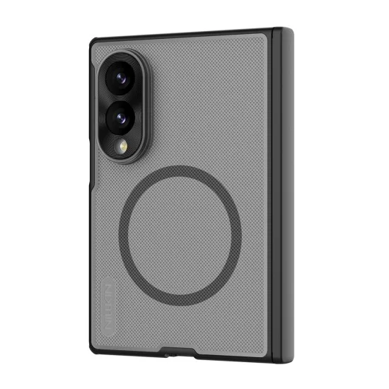 Калъф Nillkin Super Frosted Shield Fold Magnetic - Samsung Galaxy Z Fold8 - Прозрачно черен