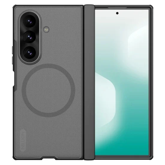 Калъф Nillkin Super Frosted Shield Fold Magnetic - Samsung Galaxy Z Fold8 Ultra - Прозрачно черен