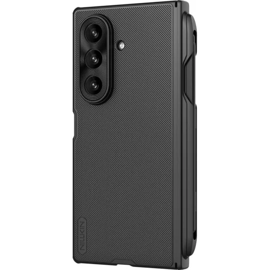Калъф Nillkin Super Frosted Shield Fold Magnetic с държач за писалка - Samsung Galaxy Z Fold7 - Черен