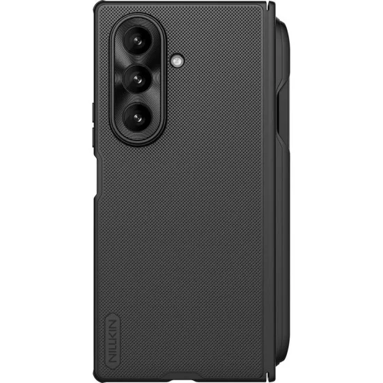 Калъф Nillkin Super Frosted Shield Fold Magnetic с държач за писалка - Samsung Galaxy Z Fold7 - Черен