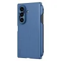 Калъф Nillkin Super Frosted Shield Fold Magnetic с държач за писалка - Samsung Galaxy Z Fold7 - Син