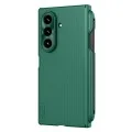 Калъф Nillkin Super Frosted Shield Fold Magnetic с държач за писалка - Samsung Galaxy Z Fold7 - Зелен