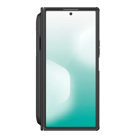 Калъф Nillkin Super Frosted Shield Fold с държач за писалка - Samsung Galaxy Z Fold7 - Черен