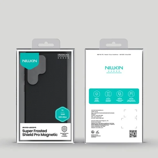 Калъф Nillkin Super Frosted Shield Pro Magnetic - Samsung Galaxy S25 Ultra - Черен