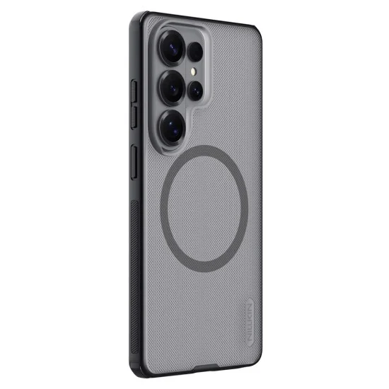 Калъф Nillkin Super Frosted Shield Pro Magnetic - Samsung Galaxy S26 Ultra - Прозрачно черен