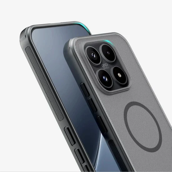 Калъф Nillkin Super Frosted Shield Pro Magnetic - Xiaomi 17 - Прозрачно черен